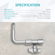Flashpoint Baby Pin Right Angle Adapter: Picture 7 thumbnail