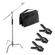 Flashpoint 10' C Light Stand on Turtle B...: Picture 1 thumbnail