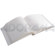 Flashpoint Proof Album Synthetic Fabric Series, Holds 200 4x6" Photos, With Front Window Opening, Color: White Cover with White Pages.: Picture 1 thumbnail