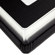Flashpoint Pro Book Bound Album, Holds 24 4x6" Photos, Leatherette Cover With Window, Color: Black Pages, Black Cover, Silver Gilding.: Picture 2 thumbnail