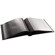Flashpoint Proof Album Synthetic Fabric Series, Holds 200 5x7" Photos, With Front Window Opening, Color: Black Cover with Black Pages.: Picture 1 thumbnail