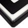 Flashpoint Pro Book Bound Album, Holds 36 5x7" Photos, Leatherette Cover With Window, Color: Black Pages, Black Cover, Silver Gilding.: Picture 2 thumbnail