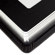 Flashpoint Pro Book Bound Album, Holds 18 8x10" Photos, Leatherette Cover, Color: Black Pages, Black Cover, Silver Gilding.: Picture 2 thumbnail
