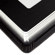 Flashpoint Pro Book Bound Album, Holds 24 8x10" Photos, Leatherette Cover, Color: Black Pages, Black Cover, Silver Gilding.: Picture 2 thumbnail
