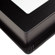 Flashpoint Pro Book Bound Album, Holds 36 8x10" Photos, Leatherette Cover With Window, Color: Black Pages, Black Cover, Black Gilding.: Picture 2 thumbnail