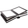 Flashpoint Pro Book Bound Album, Holds 36 8x10" Photos, Leatherette Cover With Window, Color: Black Pages, Black Cover, Silver Gilding.: Picture 2 thumbnail