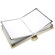 Flashpoint Front Padded Tape Metal Edged Self Adhesive Bound Album, Holds 20 5x7" Photos, Color: Ivory.: Picture 2 thumbnail