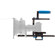 Flashpoint Platform with Pair of 40cm Rods with Quick Release System W/ C Arm: Picture 2 thumbnail