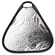 Flashpoint 24" for white balancing and Calibration Target.. Triangular Collapsible Disc , White, Black,18% Grey & silver: Picture 1 thumbnail