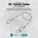 Flashpoint 32" Safety Cable with Carabin...: Picture 7 thumbnail