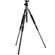 Flashpoint F-1328N Carbon Fiber Tripod, 4 Section Leg Set, Supports 24.2 lbs., Maximum Height 63". with Flashpoint F-4 Magnesium Alloy Tripod Ball Head with Quick Release Plate: Picture 3 thumbnail