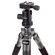 Flashpoint F-1328N Carbon Fiber Tripod, 4 Section Leg Set, Supports 24.2 lbs., Maximum Height 63". with Flashpoint F-4 Magnesium Alloy Tripod Ball Head with Quick Release Plate: Picture 1 thumbnail