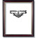 Imperial Frames Supreme, Wood Picture Frame for a 5x7" Photograph, Color: Mahogany with Gold Leaf Border: Picture 5 thumbnail