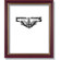 Imperial Frames Supreme, Wood Picture Frame for a 8x10" Photograph, Color: Maroon with Gold Leaf Border: Picture 5 thumbnail