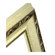 Imperial Frames Aristocrat, Wood Picture Frame for a 6x8" Photograph, Color: Ivory with Gold Border: Picture 1 thumbnail