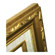 Imperial Frames Aristocrat, Wood Picture Frame for a 5x7" Photograph, Color: Gold with Off White Linen Border: Picture 1 thumbnail