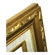 Imperial Frames Aristocrat, Wood Picture Frame for a 9" x 12" Photograph, Color: Gold with Off White Linen Border: Picture 1 thumbnail
