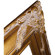 Imperial Frames Frames, #336 Wood Picture Frame for a 11x14" Photograph, Moulding Size 4.5" Wide & 1.25" Thick, Color: Gold.: Picture 1 thumbnail