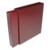 Print File 3 Ring Navy Blue Leather Album with 1" O-Rings & Burgundy Leather Slipcase, 11-1/4" W x 12-1/8" H x 2-7/8" D: Picture 3 thumbnail