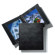 Prat Paris Classic #102 1" Multi Ring Binder with 10 Archival Cristal Laser Polypropylene Pages with Black Paper Inserts, 9.5x12.5", Hard Black Cover.: Picture 1 thumbnail