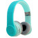 Fanny Wang 1000 Series On-Ear Luxury Headphones with 5-28,000 Hz Frequency Response, Blue: Picture 3 thumbnail