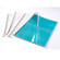 Fellowes 3/8" Gloss White Thermal Binding Covers, 10 Pack: Picture 3 thumbnail