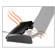 Fellowes Heat And Slide Footrest, Black: Picture 3 thumbnail