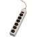 Fellowes 6 Outlet Metal Power Strip, Pla...: Picture 1 thumbnail