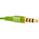 Gaiam Aluminum Ear Buds with Microphone, Green: Picture 6 thumbnail