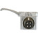 Gemini HD-15 Headshell for Turntable Cartridge, Silver: Picture 2 thumbnail