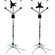 Genius Ingenious Multimedia Pro Light Kit, 5600K Daylight Balanced, 4 Stage Dimming, 150 LEDs Each Head, 110VAC: Picture 1 thumbnail