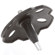 Giottos Snow Shoe with Spike and Removable Skirt, 4" Diameter, 3.2" Length, with Ground Metal Tip.: Picture 2 thumbnail
