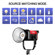 GVM Pro SD300C RGB Color LED Monolight: Picture 5 thumbnail