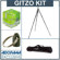 Gitzo GT2540FL Series 2 Safari 6x Carbon Fiber 4 Section Long Tripod - Bundle - with Adorama Deluxe Tripod Case, Double Bubble Level, Tripod Hanger: Picture 5 thumbnail