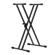 H&A Double-X Keyboard Stand with Easy Lo...: Picture 1 thumbnail