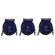 H&A Value Series, 3 Pack XLR M to F Prof...: Picture 1 thumbnail