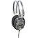 Hamilton Buhl LED SchoolMate Clear Housing Deluxe Headphone with 1/8" Plug and 1/4" Adaptor, Volume Control On Ear Cup: Picture 2 thumbnail