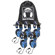 Hamilton Buhl Sack-O-Phones with 5 x SCAMV Personal Headsets & Foam Ear Cushions with Carry Bag: Picture 6 thumbnail
