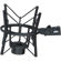 Heil Sound PRSM Shock Mount for PR Series Mics, Black