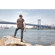 Heavy Leather NYC Slingshot Leather Camera Strap, Brown: Picture 5 thumbnail