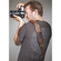 Heavy Leather NYC Slingshot Leather Camera Strap, Camouflage: Picture 6 thumbnail