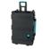 HPRC 2760WCUB Wheeled Resin Hard Case with Cubed Foam, Black with Blue Handle