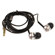 HumanToolz Sound Budz In-Ear Headphones with Microphone, Black: Picture 5 thumbnail