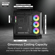 HYTE Y50 RGB Tempered Glass Dual Chamber ATX Mid Tower Gaming PC Case: Picture 6 thumbnail
