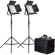 Ikan IFB1024 2-Point LED Light Kit with AB Battery Mount Plate: Picture 3 thumbnail