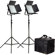 Ikan IFB1024 2-Point LED Light Kit with Sony V-Mount Battery Plate: Picture 3 thumbnail