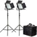 Ikan IFD1024 2-Point LED Light Kit with AB Battery Mount Plate: Picture 3 thumbnail