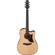 Ibanez AAD300CE Advanced Acoustic Cutaway Guitar, Macassar Ebony Fretboard, Natural Low Gloss 