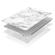iBenzer Neon Party Protective Case for 13" Apple Macbook Air, White Marble: Picture 5 thumbnail