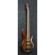 Ibanez SR Standard 5-String Electric Bass Guitar, 24 Frets, Flame Maple/Walnut Top, Jatoba/Walnut Neck, Jatoba Fingerboard, Passive Pickup, Brown Topaz Burst Flat: Picture 4 thumbnail